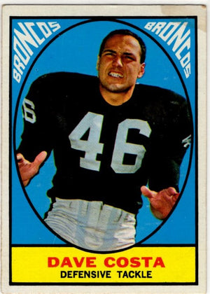 Dave Costa 1967 Topps Card #39