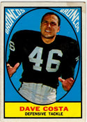 Dave Costa 1967 Topps Card #39