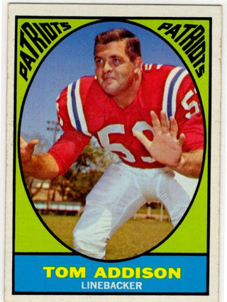 Tom Addison 1967 Topps Card #5