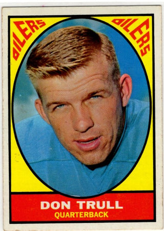 Don Thrull 1967 Topps Card #45