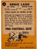 Ernie Ladd 1967 Topps Card #58