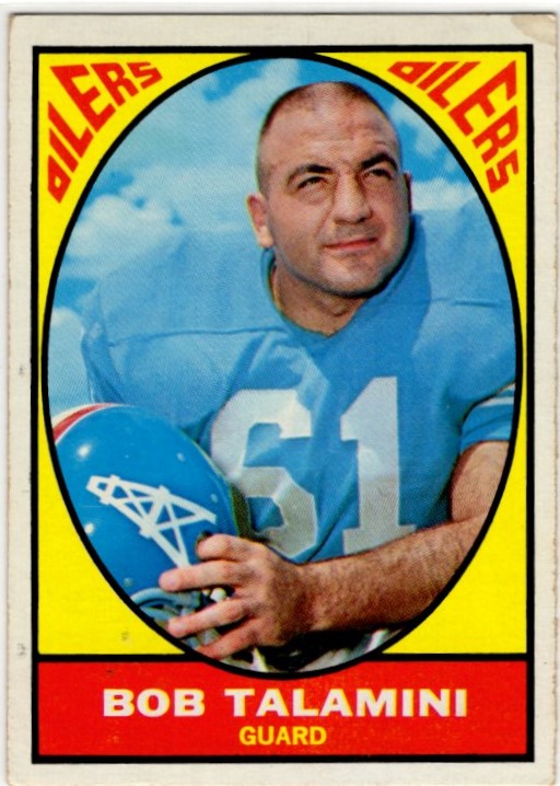 Bob Talamini 1967 Topps Card #54