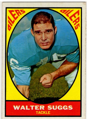 Walter Suggs 1967 Topps Card #55
