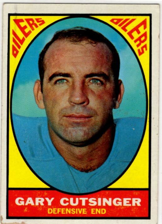 Gary Cutsinger 1967 Topps Card #56