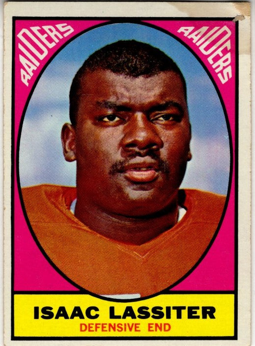Isaac Lassiter 1967 Topps Card #114