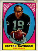 Cotton Davidson 1967 Topps Card #107