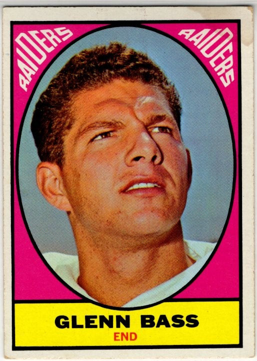 Glenn Bass 1967 Topps Card #104