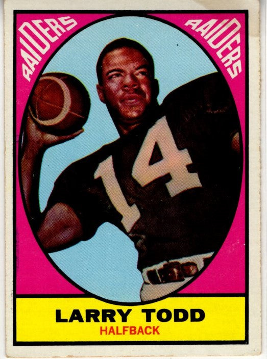 Larry Todd 1967 Topps Card #108