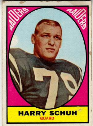 Harry Schuh 1967 Topps Card #115