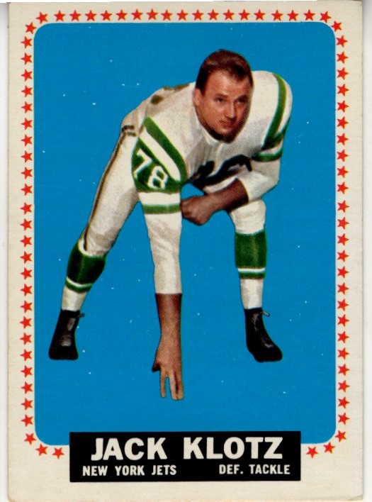 Jack Klotz 1964 Topps Card #116