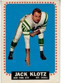 Jack Klotz 1964 Topps Card #116