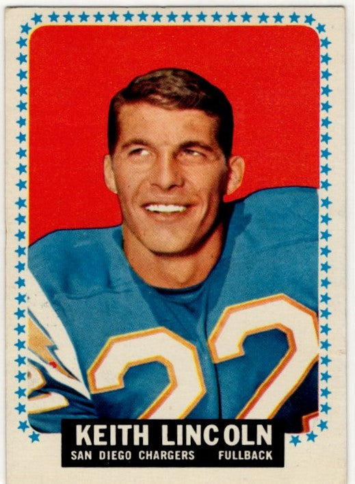 Keith Lincoln 1964 Topps Card #164