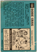 Dobie Craig 1964 Topps Card #135