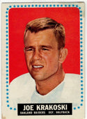 Joe Krakoski 1964 Topps Card #143