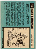 Dave Behrman 1964 Topps Card #24
