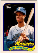 Ken Griffey Jr 1989 Topps Card #41T