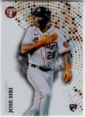 Jose Siri 2022 Topps Pristine Refractor RC Card #259
