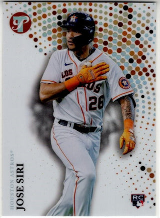Jose Siri 2022 Topps Pristine Refractor RC Card #259