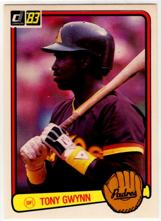 Tony Gwynn 1983 Donruss Card #598