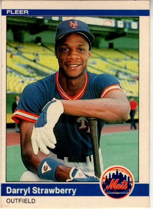 Darryl Strawberry 1984 Fleer Card #599