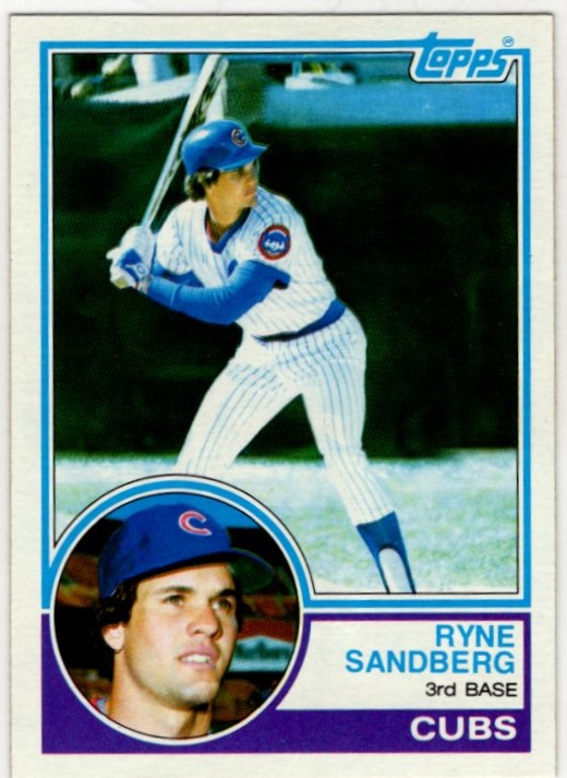 Ryne Sandberg 1983 Topps Card #83