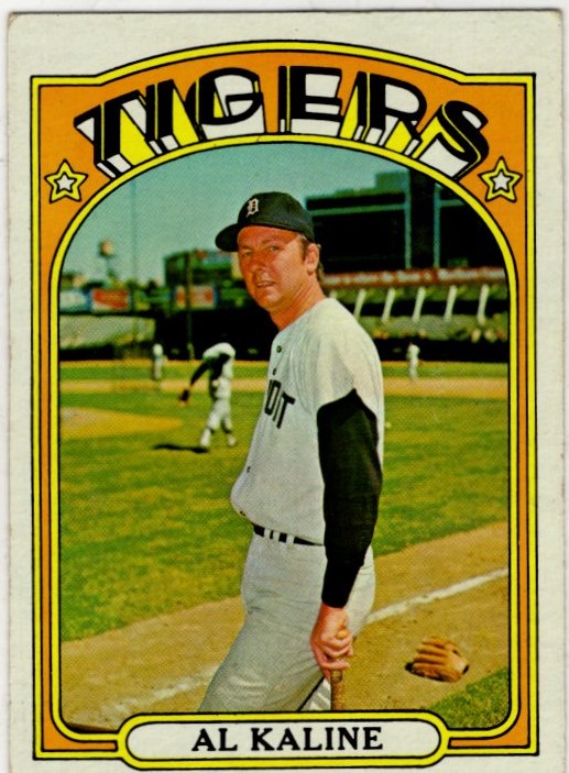 Al Kaline 1972 Topps Card #600