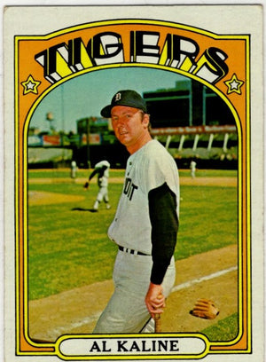 Al Kaline 1972 Topps Card #600