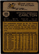 Steve Carlton 1973 Topps Card #300