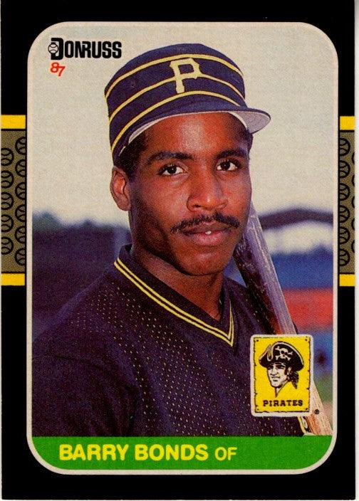 Barry Bonds 1987 Donruss Card #361