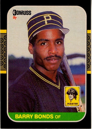 Barry Bonds 1987 Donruss Card #361