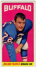 Roland McDole 1965 Topps Card #38