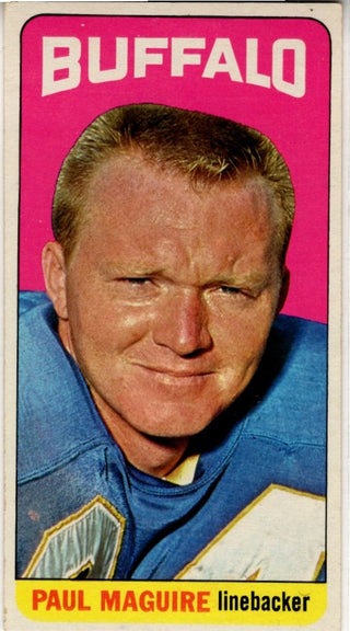 Paul Maguire 1965 Topps Card #37