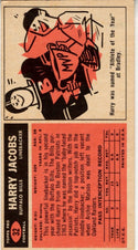 Harry Jacobs 1965 Topps Card #32