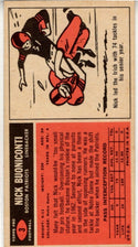 Nick Buoniconti 1965 Topps Card #3