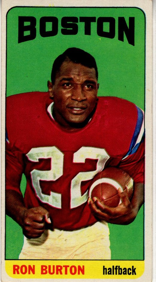 Ron Burton 1965 Topps Card #4