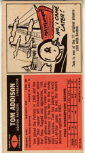 Tom Addison 1965 Topps Card #1