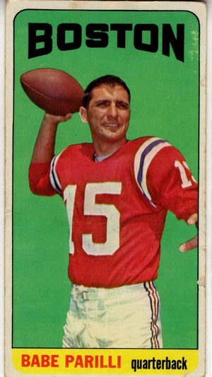 Babe Parilli 1965 Topps Card #17