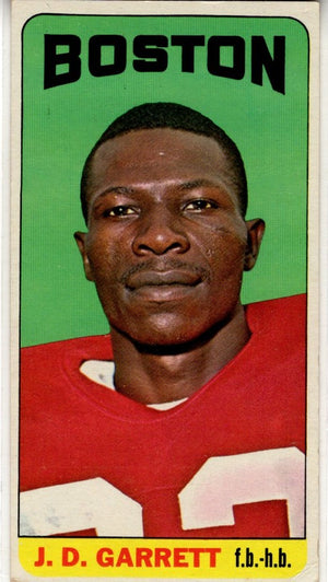 J.D. Garrett 1965 Topps Card #9