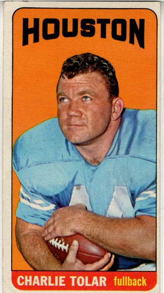 Charlie Tolar 1965 Topps Card #86