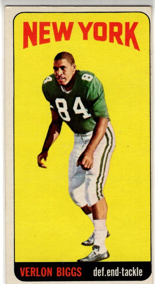 Verlon Biggs 1965 Topps Card #131