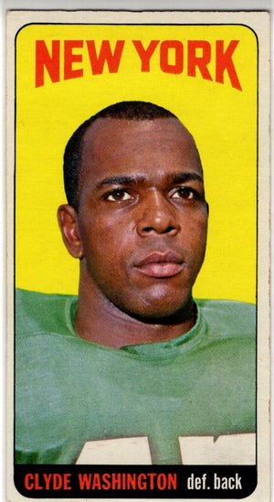 Clyde Washington 1965 Topps Card #130