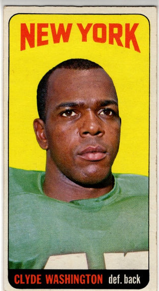 Clyde Washington 1965 Topps Card #130