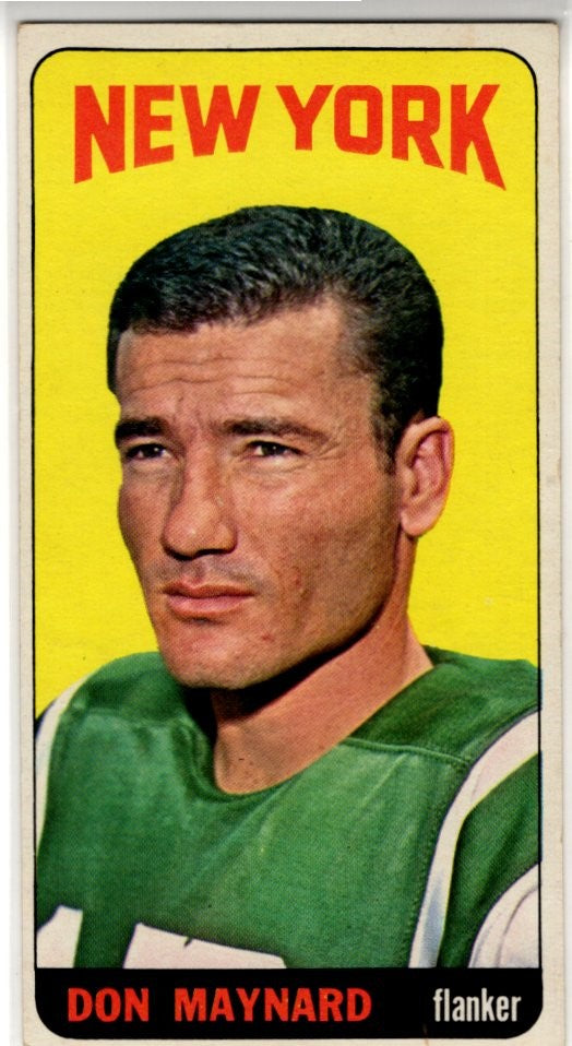 Don Maynard 1965 Topps Card #121