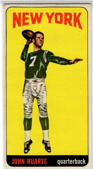John Huarte 1965 Topps Card #117