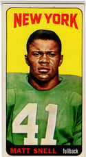 Matt Snell 1965 Topps Card #127