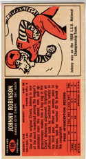 Johnny Robinson 1965 Topps Card #109