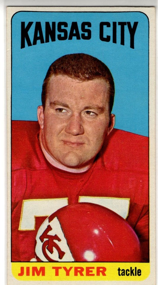 Jim Tyrer 1965 Topps Card #110