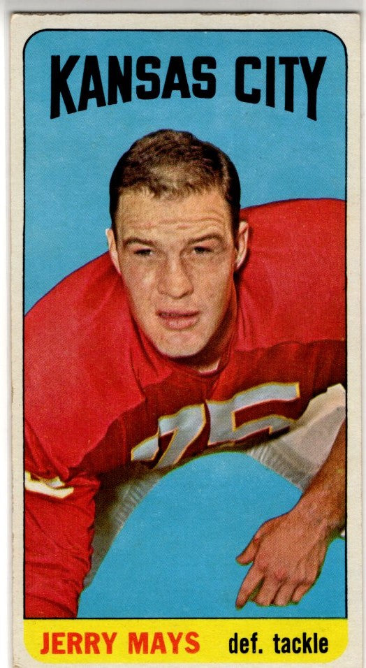 Jerry Mays 1965 Topps Card #106