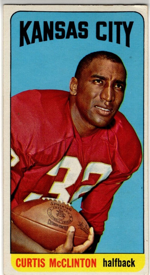 Curtis McClinton 1965 Topps Card #107