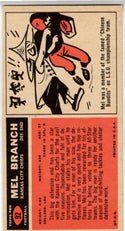 Mel Branch 1965 Topps Card #92